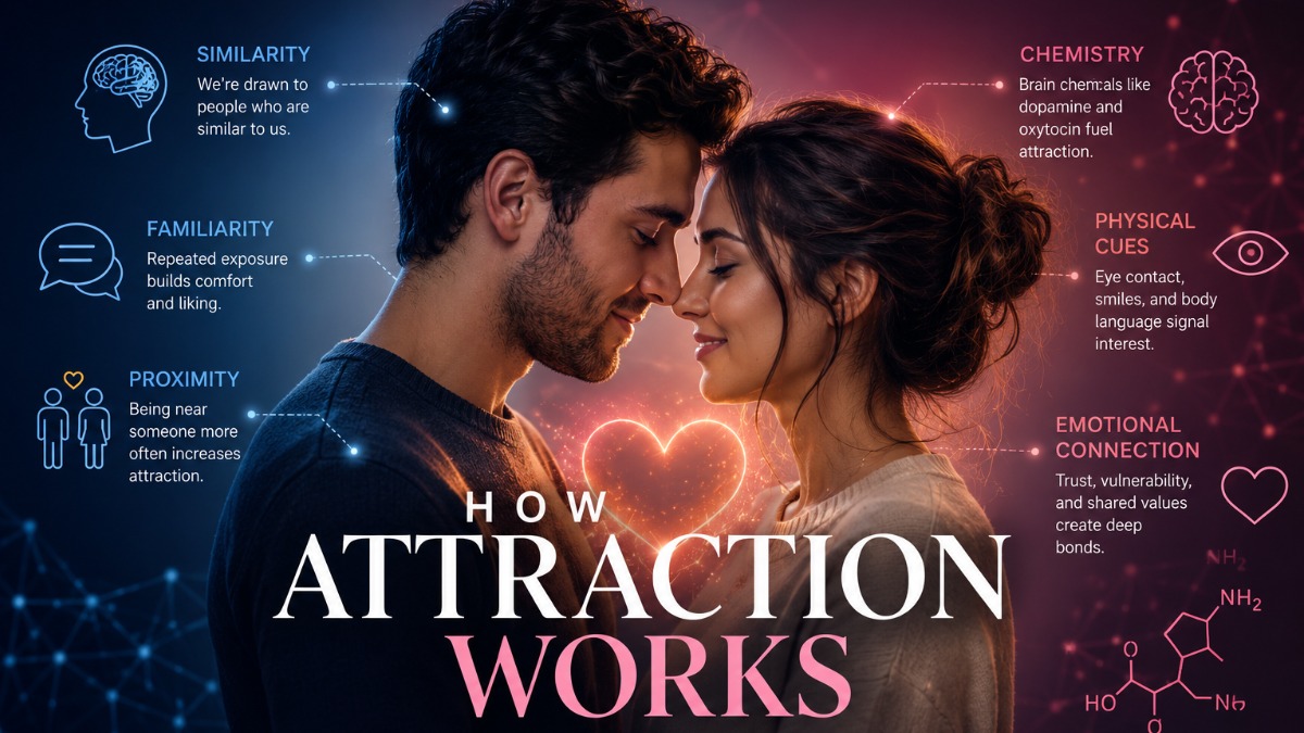 Attraction Works According to Psychology
