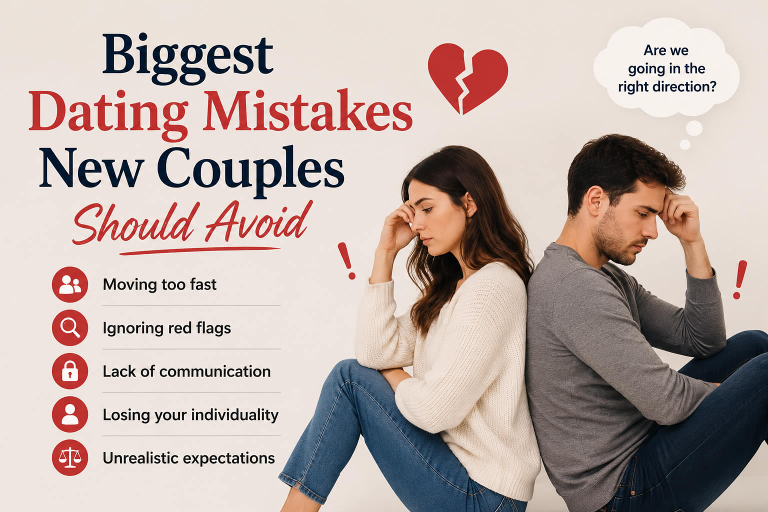 Biggest Dating Mistakes New Couples Should Avoid
