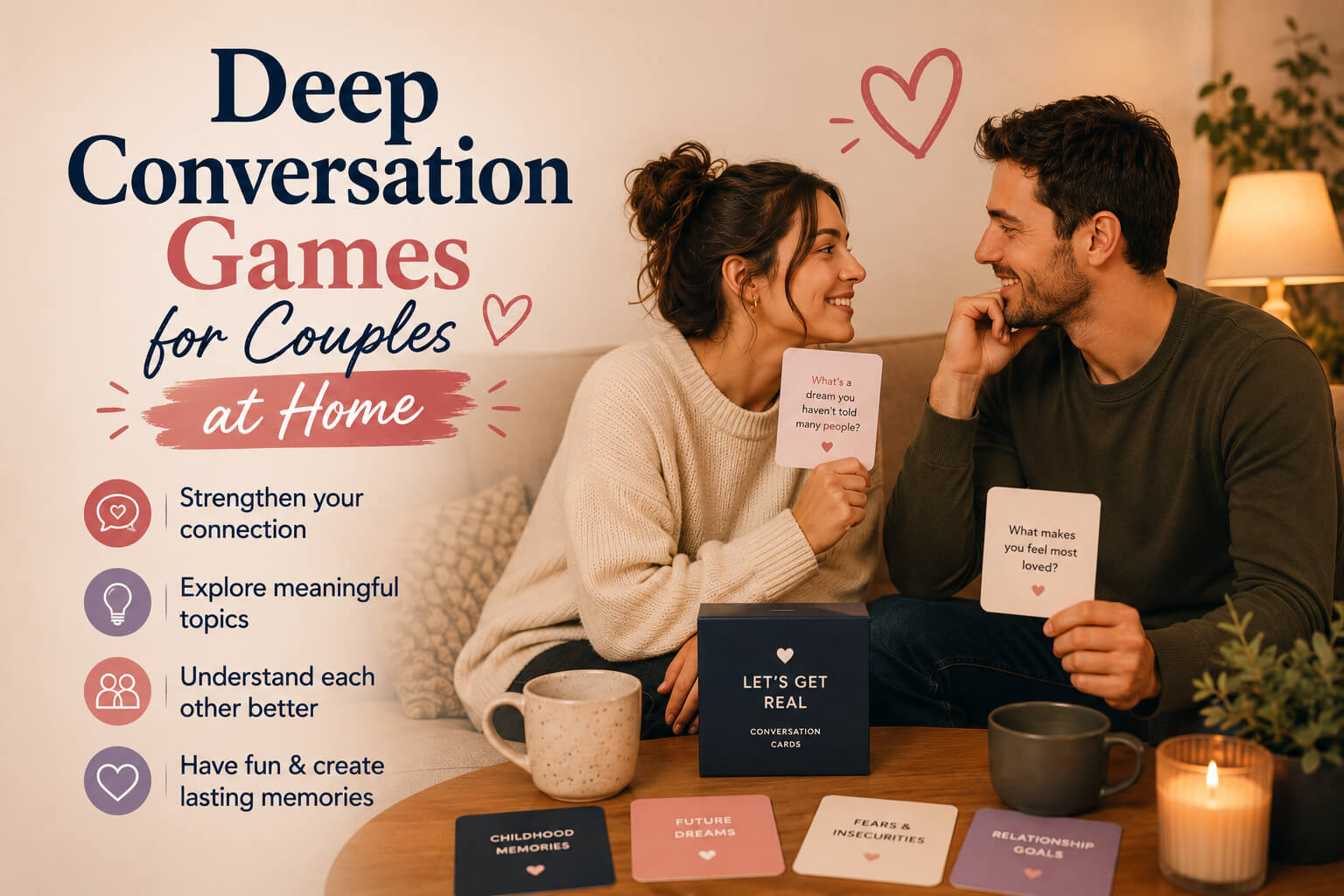 Deep Conversation Games for Couples at Home