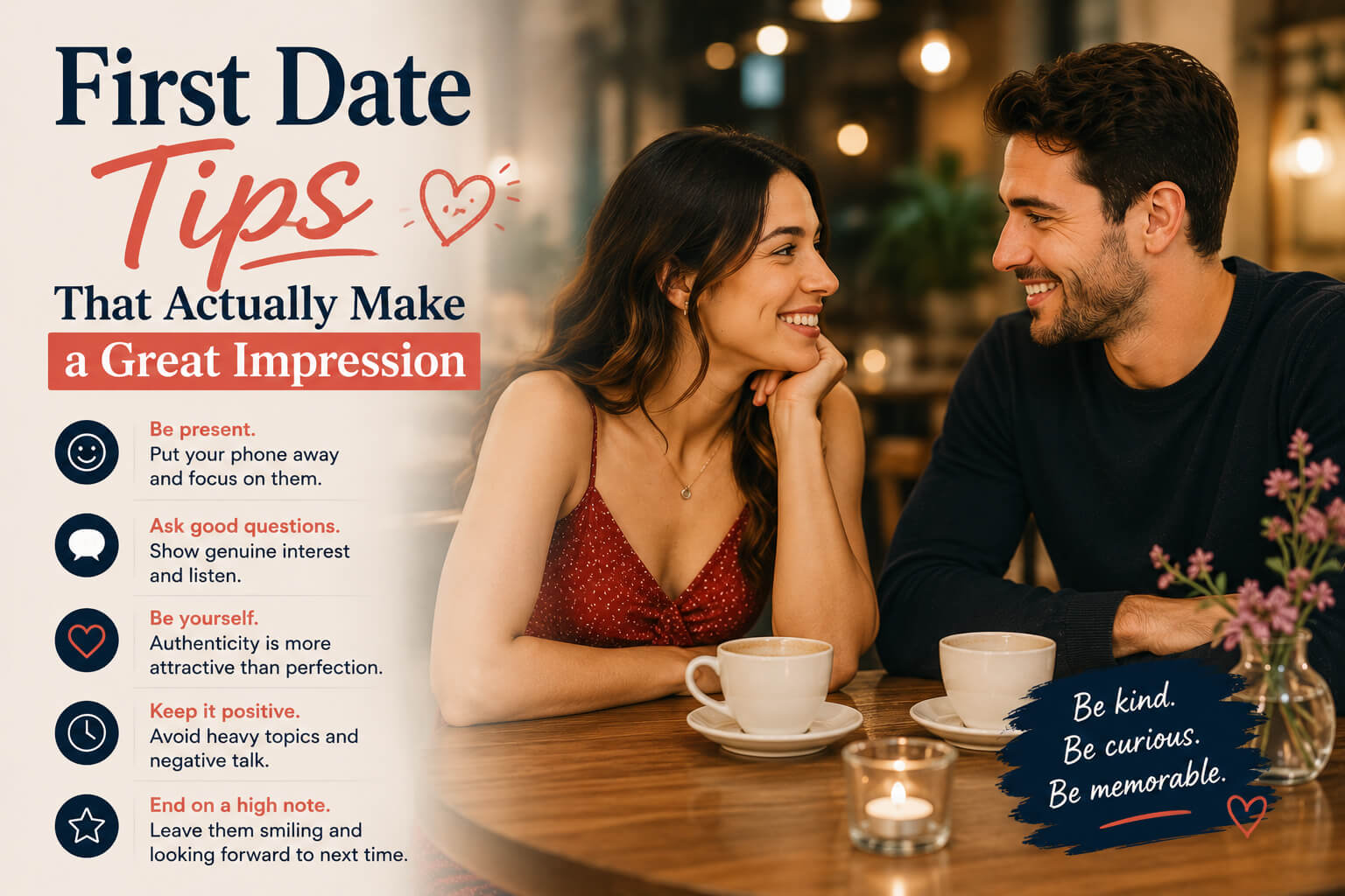 First Date Tips That Actually Make a Great Impression