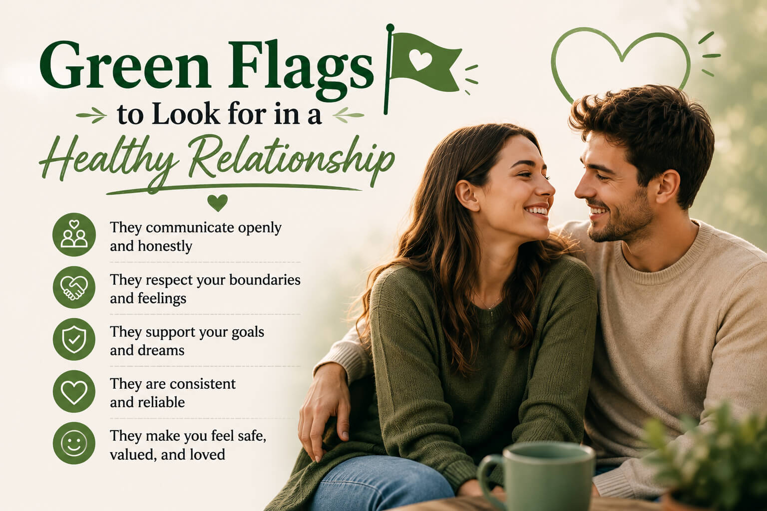 Green Flags to Look for in a Healthy Relationship