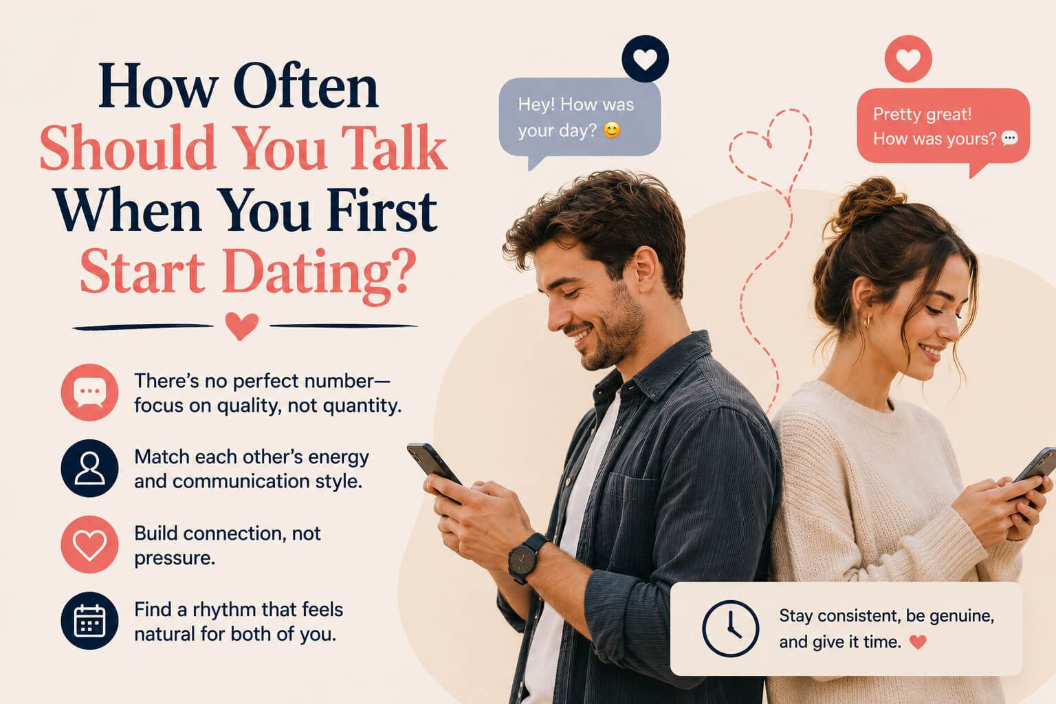 How Often Should You Talk When You First Start Dating?