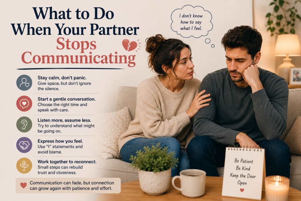 Partner Stops Communicating