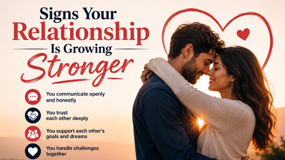 Signs Your Relationship Is Growing