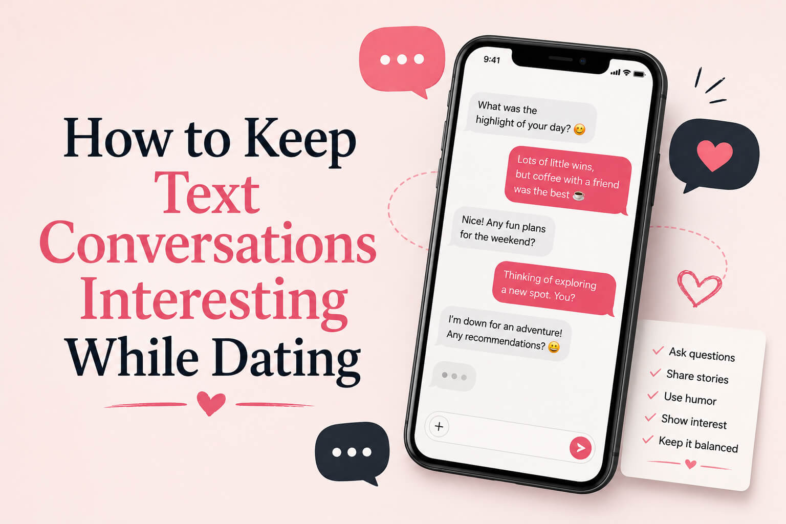 Text Conversations Interesting While Dating